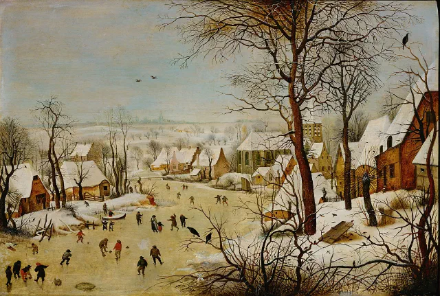 “La Trappe aux oiseaux”, 1565, Pieter Bruegel